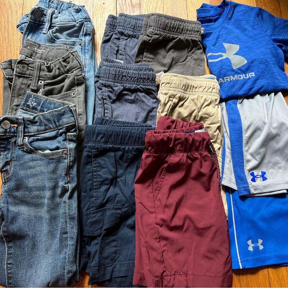 Size 5 Lot - Jeans, Shorts, Matching Athletic Wear